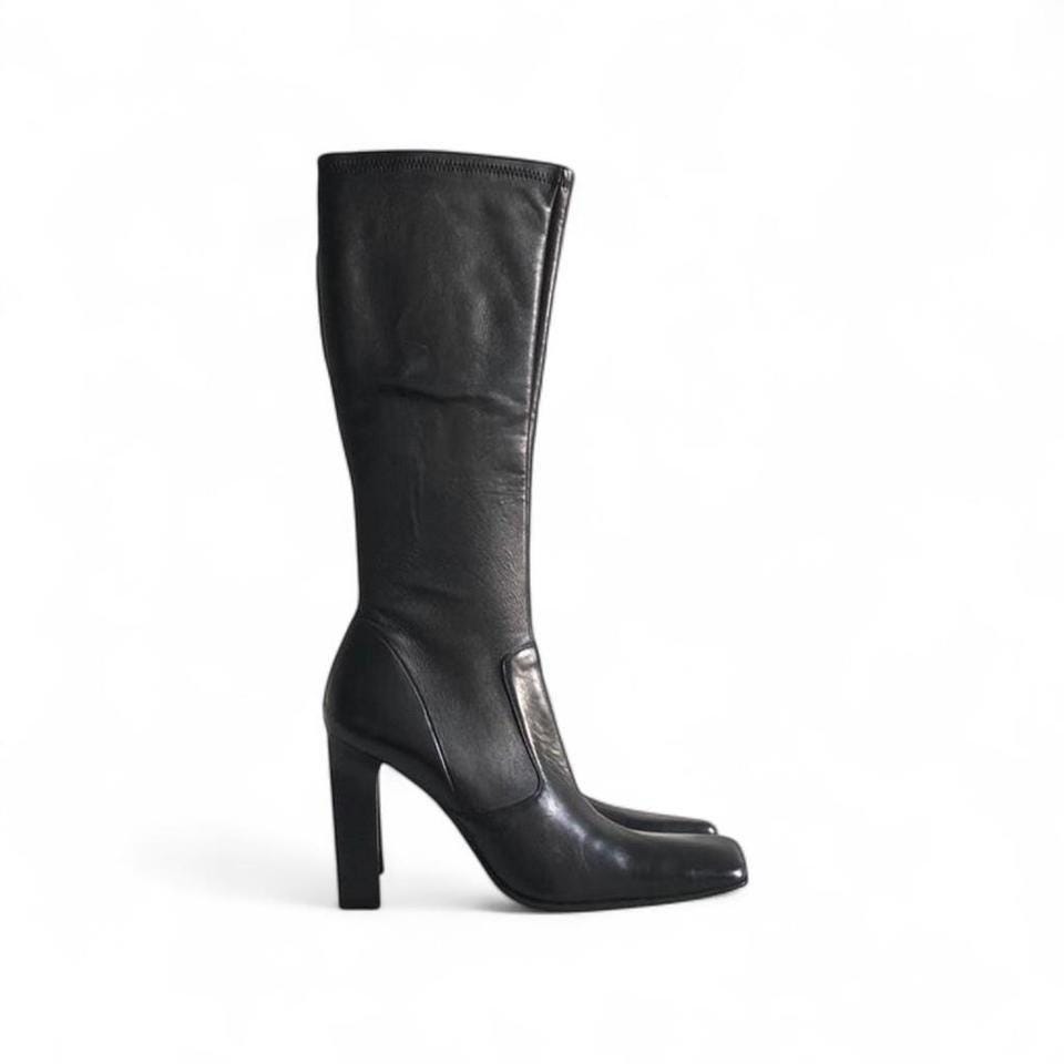 靴 00s archive black heel boots 27cm 00s Heel Boots - Etsy