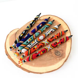 Hand Beaded Pen Cover