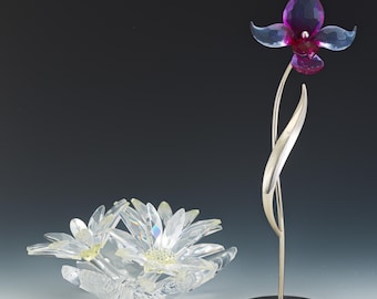 SWAROVSKI Crystal Paradise Flowers Danuba Sapphire - Etsy