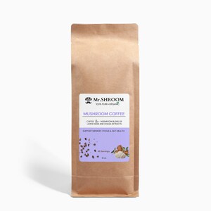 Coffee for Focus, Memory and Gut Health with Lion’s Mane and Chaga Mushrooms - 45 servings