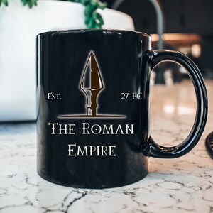 Roman Empire Mug, Think About the Roman Empire, Roman Empire, Roman History, Roman Emperor, Father&#39;s Day Gift, Julius Caesar, Dad Birthday
