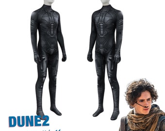 Dvne 2 Paul Atreides Cosplay Bodysuit - männliche Version, hochwertiger Wüstenkrieger Bodysuit Kostüm ｜Dune Cosplay