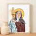 St Clare of Assisi Hand-drawn Illustration, Digital Download, Original ...