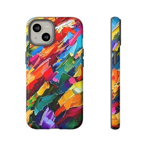 Unique phone case, Colorful iPhone case, artistic iPhone case, phone cases, iPhone phone case, iPhone 14 case, iPhone 13 case,