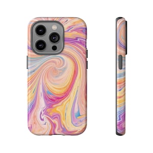 PASTEL SWERVE, Pastel phone case, Retro iPhone case, iPhone case, phone cases, iPhone phone case, iPhone 14 case, iPhone 13 case