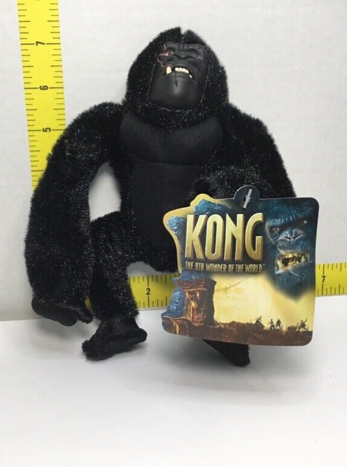 King Kong Plush 7” Kellytoy 2005 New Old Stock 8th Wonder of the