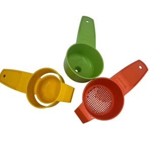 Tupperware Äggseparator Sil Tratt 879 779 877 Grön Guld Orange
