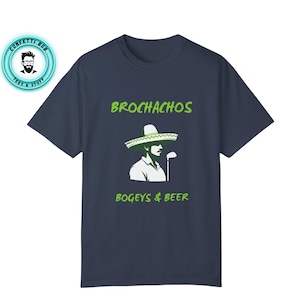 Funny Golf Lover T-Shirt, Golf With the Guys Shirt, Golf Tee for Him, Golf Gift for Dad, Golf Husband Gift, Brochachos Tee, Beer Lover Shirt