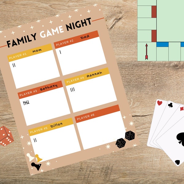 Scoreboard - Etsy
