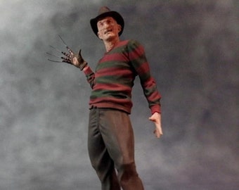 Freddy Krueger 3D  High quality STL File, 3D Digital Printing STL File for 3D Printers, Game Characters,