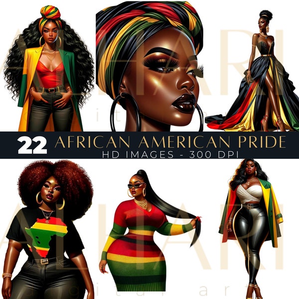 African American Clipart - Etsy