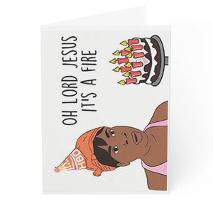 C'est une carte d'anniversaire hilarante pour faire rire quelqu'un