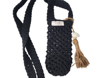 Sacs fourre-tout en crochet pour bouteilles d'eau