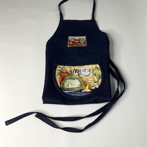 Dark Denim  Apron