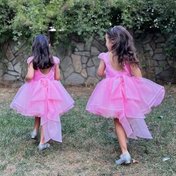 lilac color party dress,Tulle Flower Girl Dress, Forest Green Flower Girl Dress, Mauve Flower Girl Dress, Rustic lace flower girl dress