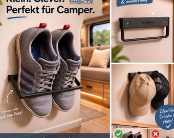 Foldable shoe holder / shoe organizer / camping accessory / camping gadget