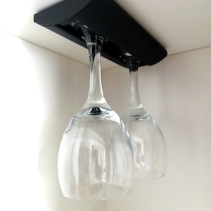 Wine glass holder including transport lock / Camping gadget / Camping accessory / WITHOUT glasses image 2
