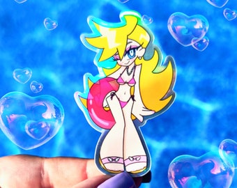 Panty Anarchy PSG bikini holographic anime sticker
