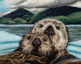 アラスカ先住民アート、ネイティブアメリカンの版画、アレウト族アート