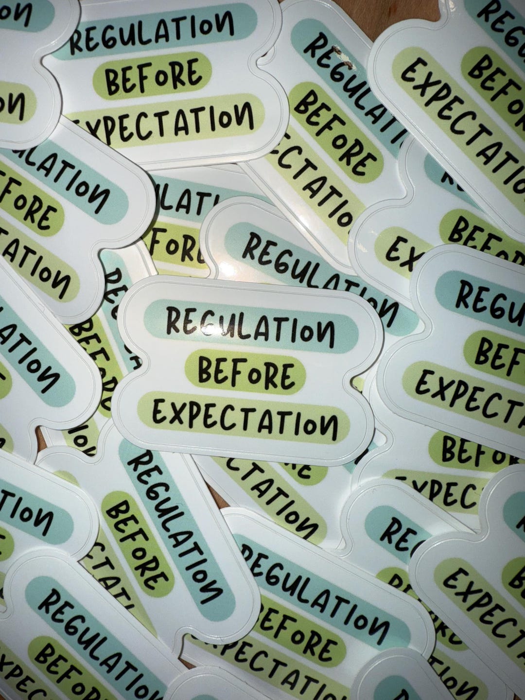Regulation Before Expectation Sticker - Teacher Social Worker Gift - Etsy