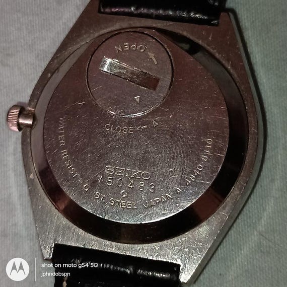 Grand Seiko at a Seiko Price Vintage JDM Seiko Grand Quartz 4840 8110 From May 1977 Working Parts or Repair Etsy UK