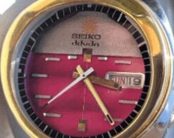 Restored, overhauled Seiko JDM Advan 7039-7000 new faceted crystal and bezel, good ones rarely seen