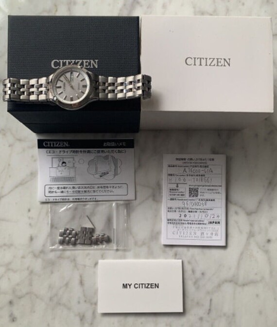Citizen Exceed Titanium Eco-drive AT6000-61A H100 Quartz