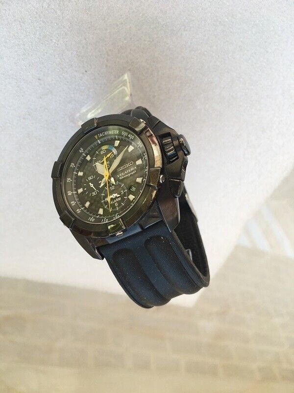 SEIKO VELATURA YACHTING TIMER 200M Mens Watch 7T84 0AD0 (S5