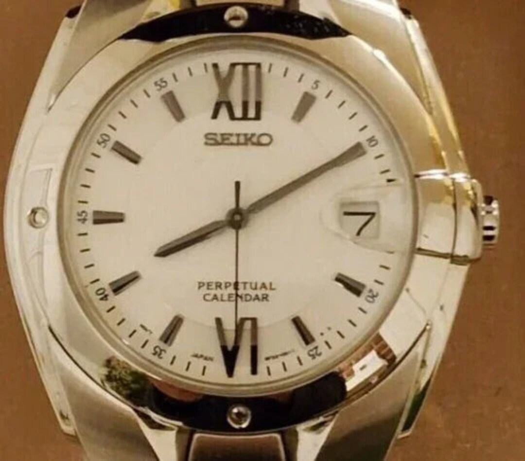 Beautiful JDM High End Seiko Perpetual Calendar HAQ Watch