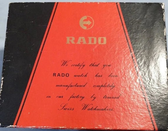 60年代スイス名機 RADO Green Gazelle 自動巻紳士腕時計 極