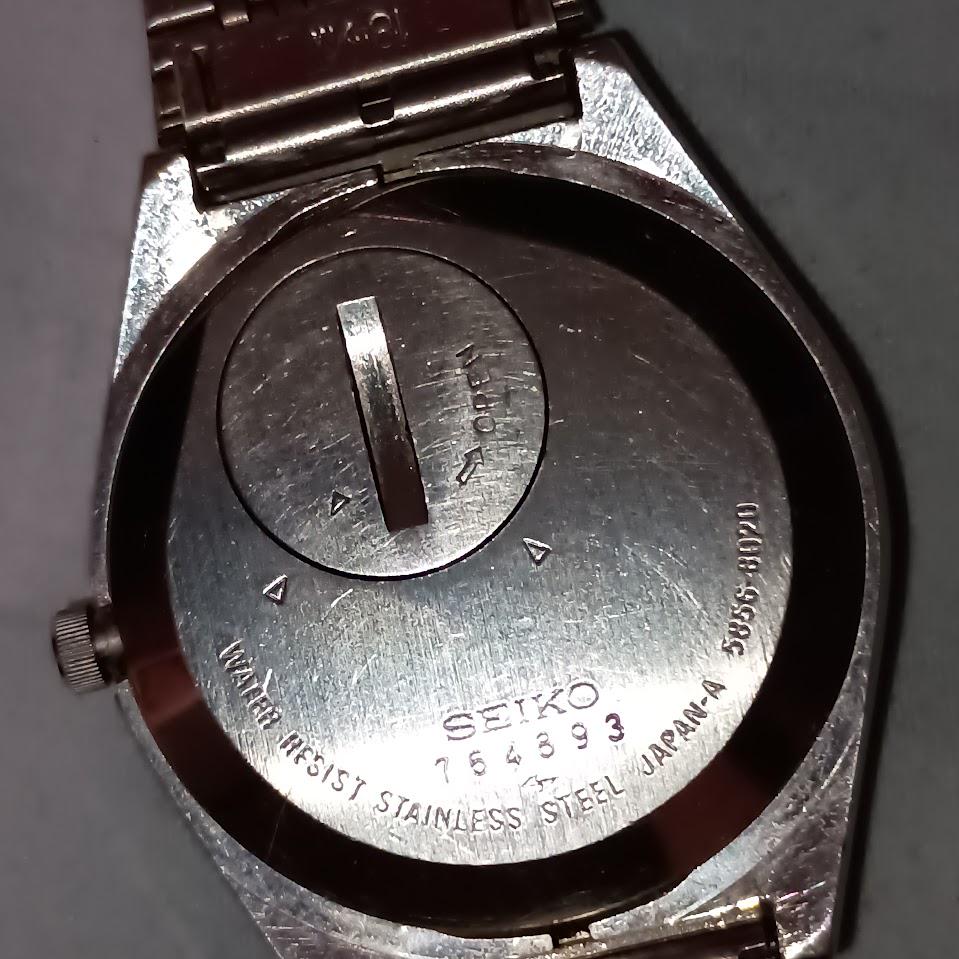 SEIKO KING QUARTZ 5856-8020