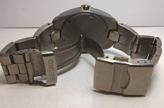 Retro JDM Seiko, Titanium, High Accuracy Quartz, Perpetual