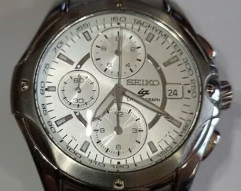 SEIKO premier 7T86-0AA0 稼動品 SEIKO セイコー EXCELINE 1F20-6860 クォーツ腕時計♪AC22407
