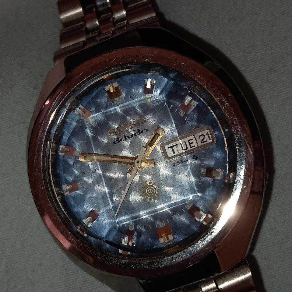 時計 SEIKO ADVAN 6106-7670 Nice Vintage Seiko advan model 6106-7670 blue dial Automatic
