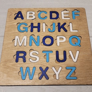 Wooden Alphabet Puzzles