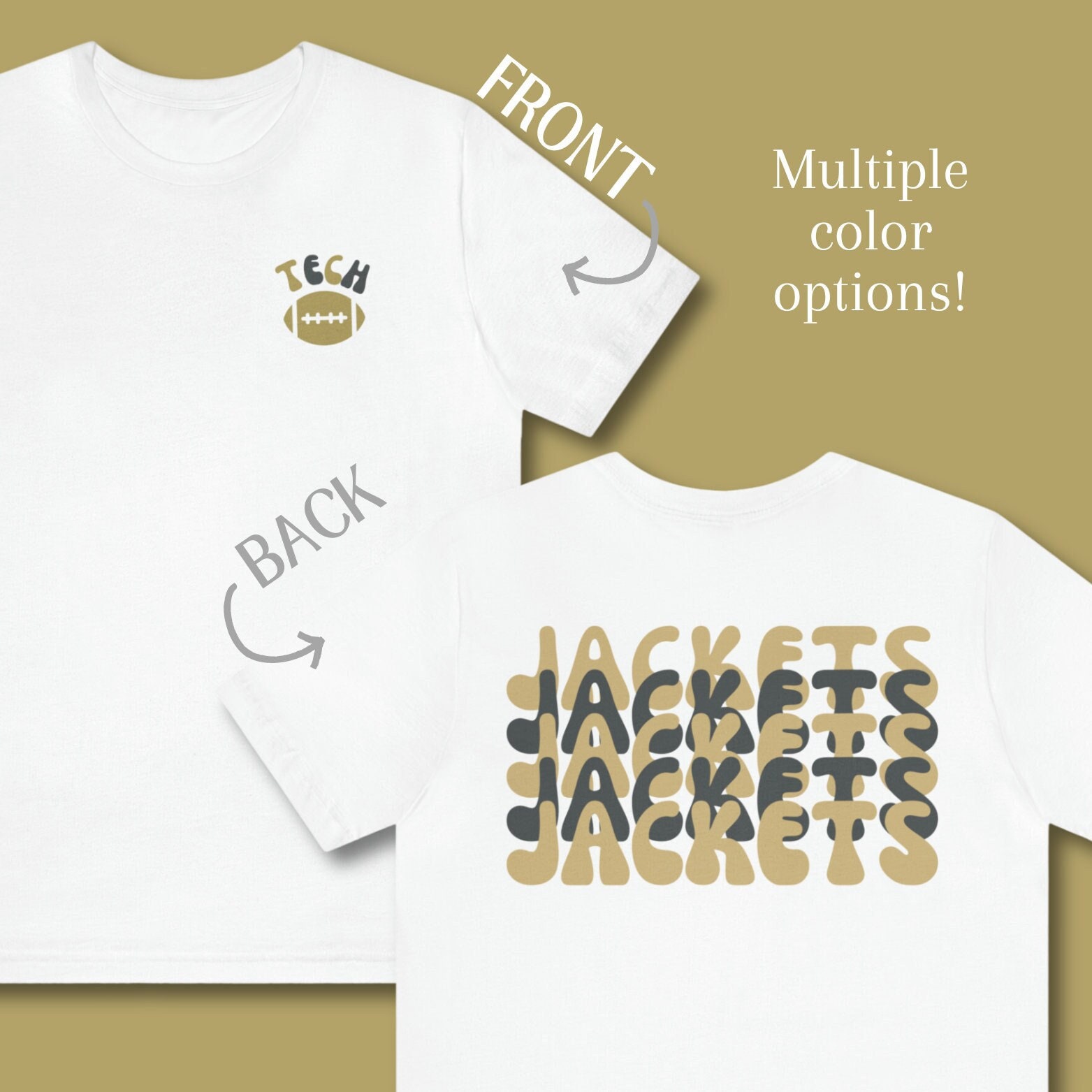 Vintage 80s Georgia Tech Hornets Yellow Graphic T Shirt Unisex Medium –  Black Shag Vintage