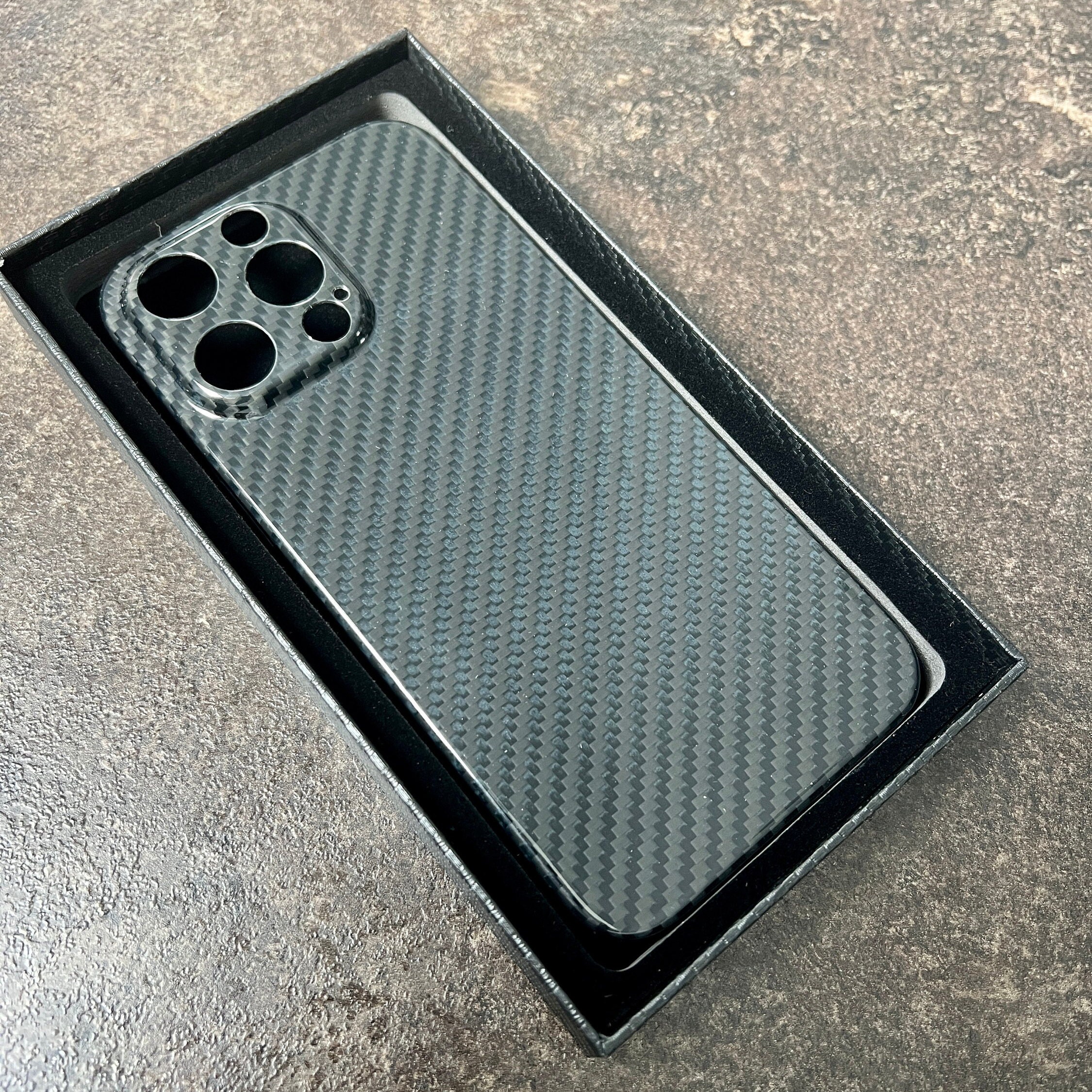 Glossy Carbon Fiber Phone Case Cover Apple iPhone 14 Pro / Pro Etsy UK