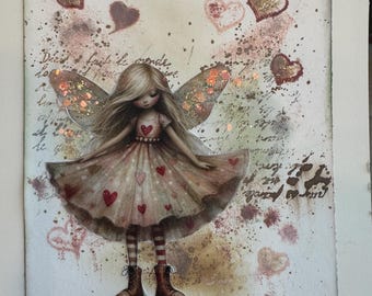 Fairy Greeting Cards, handmade cards, blank cards for any occasion.