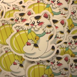 Lucky Cat Sticker