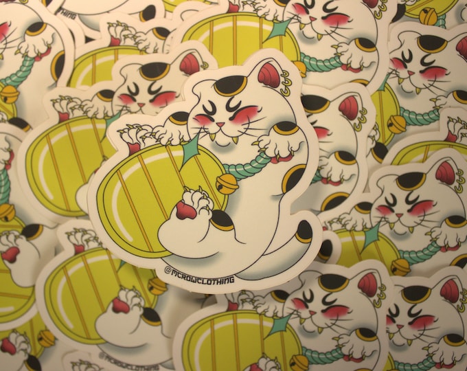 Lucky Cat Sticker