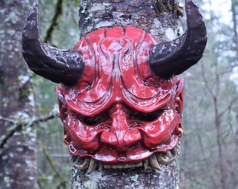 Oni Half Mask