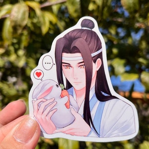 Lan Wangji / Lan Zhan / MDZS / The Untamed / Mo Dao Zu Shi / Glossy Matte Vinyl Sticker