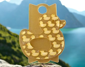 Cup topper- 40 oz rubber duck