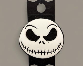 Adorno para taza de 40 oz con diseño de hombre esqueleto