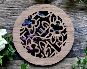 Car Vent- floral design