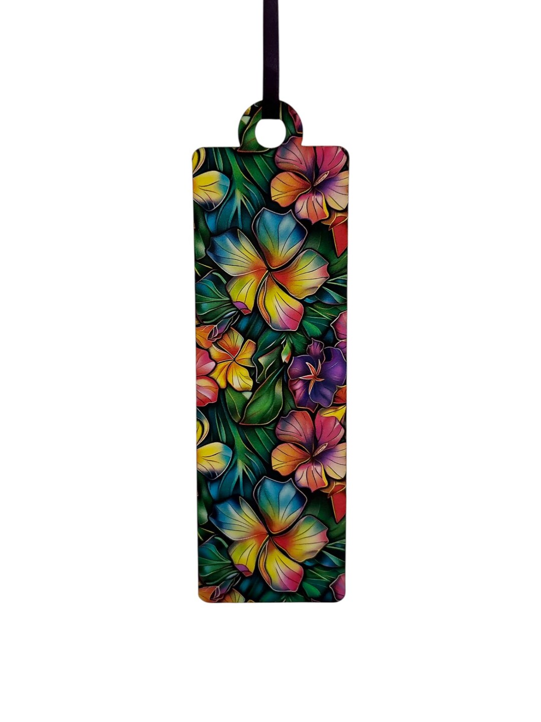 Hibiscus Flower Bookmark - Etsy