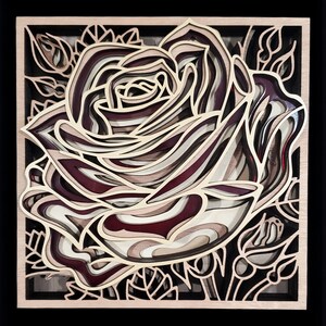 Layered Rose