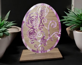 Purple Easter egg