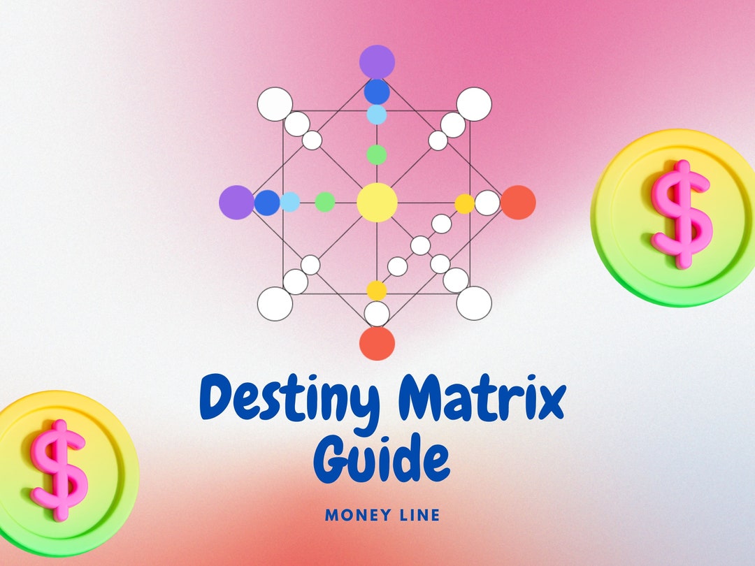 Destiny Matrix Financial Line Guide Etsy