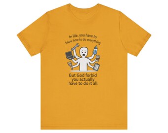 Lustiges Oktopus christliches T-Shirt | Multitasking Mom Tee